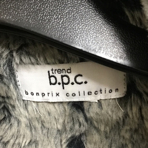 Trend b.p.c. Black Faux Fur Jacket Coat With Shearling Lining  🔴 - Picture 9 of 10